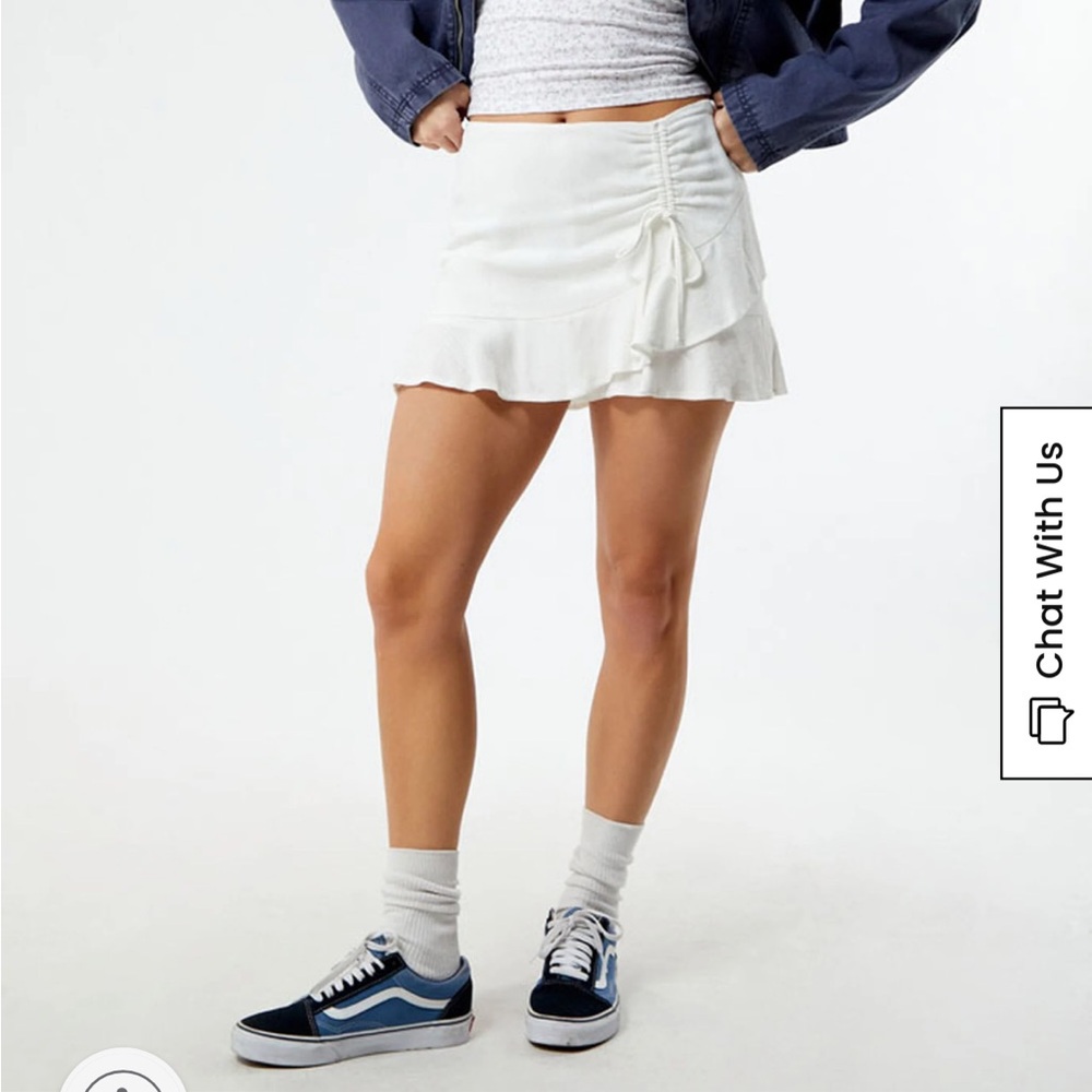 LA Hearts Cinched Tie Skort